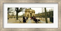 Arc De Triomphe Du Carrousel, Musee Du Louvre, Paris, Ile-de-France, France Fine Art Print