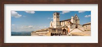 Tourists at a church, Basilica of San Francisco, Assisi, Perugia Province, Umbria, Italy Fine Art Print