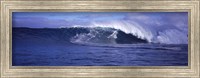 Surfer in the ocean, Maui, Hawaii, USA Fine Art Print