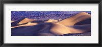 Sand Dunes and Mountains, Death Valley National Park, California Fine Art Print