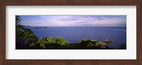 Island in an ocean, Papagayo Peninsula, Costa Rica Fine Art Print