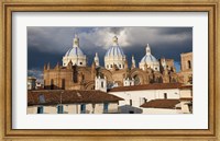 Low angle view of a cathedral, Immaculate Conception Cathedral, Cuenca, Azuay Province, Ecuador Fine Art Print