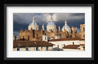 Low angle view of a cathedral, Immaculate Conception Cathedral, Cuenca, Azuay Province, Ecuador Fine Art Print