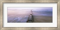 Tide break on the beach at sunrise, Cape Hatteras National Seashore, North Carolina, USA Fine Art Print