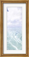 Rippled pattern on blue water surface, Cinnamon Bay, St. John, US Virgin Islands Fine Art Print