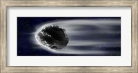 Comet in space Fine Art Print