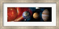 Sun and planets Fine Art Print