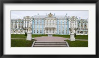 Blue Facade of Catherine Palace, St. Petersburg, Russia Fine Art Print