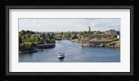 Fortress at the waterfront, Suomenlinna, Helsinki, Finland Fine Art Print