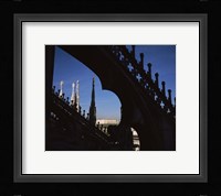 Low angle view of a cathedral, Duomo Di Milano, Milan, Lombardy, Italy Fine Art Print