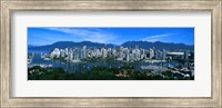 Aerial view of a cityscape, Vancouver, British Columbia, Canada 2011 Fine Art Print
