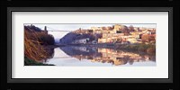 Suspension bridge across a river, Clifton Suspension Bridge, Bristol, England Fine Art Print