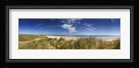 Marram Grass, dunes and beach, Winterton-on-Sea, Norfolk, England Fine Art Print