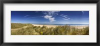 Marram Grass, dunes and beach, Winterton-on-Sea, Norfolk, England Fine Art Print