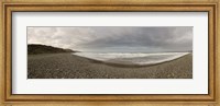 Waves on the beach, Newgale Beach, St. Brides Bay, Pembrokeshire, Wales Fine Art Print