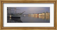 Af Chapman schooner at a harbor, Skeppsholmen, Stockholm, Sweden Fine Art Print