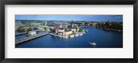 Aerial view of an island, Riddarholmen Island, Riddarfjarden, Stockholm, Sweden Fine Art Print