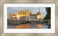 Castle at the waterfront, Chateau Royal de Chambord, Chambord, Loire-Et-Cher, Loire Valley, Loire River, Centre Region, France Fine Art Print