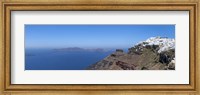 Village on a hill, Imerovigli, Santorini, Cyclades Islands, Greece Fine Art Print
