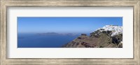 Village on a hill, Imerovigli, Santorini, Cyclades Islands, Greece Fine Art Print