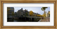 Bridge Over a Canal, Amsterdam, Netherlands Fine Art Print