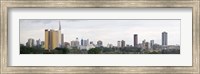 Skyline in a city, Nairobi, Kenya 2011 Fine Art Print