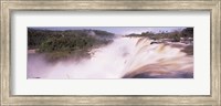 Waterfall after heavy rain, Iguacu Falls, Argentina-Brazil Border Fine Art Print