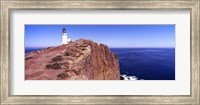 Lighthouse at a coast, Anacapa Island Lighthouse, Anacapa Island, California, USA Fine Art Print