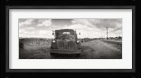 Old truck in a field, Napa Valley, California, USA Fine Art Print