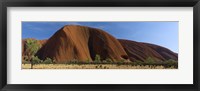 Sandstone rock formations, Uluru, Northern Territory, Australia Fine Art Print