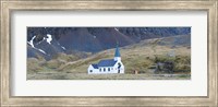 Old whalers church, Grytviken, South Georgia Island Fine Art Print