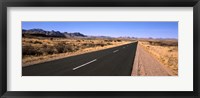 Road passing through a desert, Keetmanshoop, Windhoek, Namibia Fine Art Print