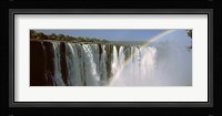 Rainbow over Victoria Falls, Zimbabwe Fine Art Print