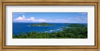 View over Anse L'Islette and Therese Island, Seychelles Fine Art Print