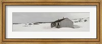 Abandoned British base at Whalers Bay, Deception Island, Bransfield Strait, South Shetland Islands, Antarctic Peninsula Fine Art Print
