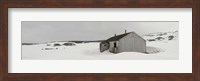 Abandoned British base at Whalers Bay, Deception Island, Bransfield Strait, South Shetland Islands, Antarctic Peninsula Fine Art Print