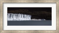 Glaciers in a lake, Moreno Glacier, Argentino Lake, Argentine Glaciers National Park, Santa Cruz Province, Patagonia, Argentina Fine Art Print