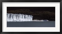 Glaciers in a lake, Moreno Glacier, Argentino Lake, Argentine Glaciers National Park, Santa Cruz Province, Patagonia, Argentina Fine Art Print
