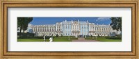 Facade of Catherine Palace, St. Petersburg, Russia Fine Art Print