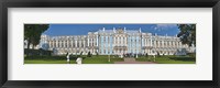Facade of Catherine Palace, St. Petersburg, Russia Fine Art Print