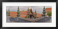 The Grand Palace (Phra Borom Maha Ratcha Wang) is a complex of buildings at the heart of Bangkok, Thailand Fine Art Print