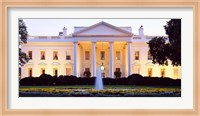 USA, Washington DC, White House, twilight Fine Art Print