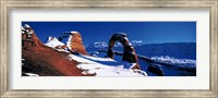 USA, Utah, Delicate Arch, winter Fine Art Print