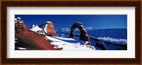 USA, Utah, Delicate Arch, winter Fine Art Print