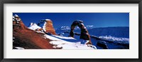 USA, Utah, Delicate Arch, winter Fine Art Print