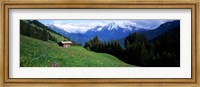 Austria, Zillertaler, cabin Fine Art Print