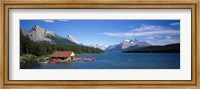 Canada, Alberta, Maligne Lake Fine Art Print