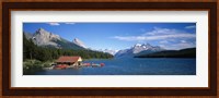 Canada, Alberta, Maligne Lake Fine Art Print