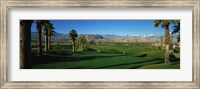 Golf Course, Desert Springs, California, USA Fine Art Print