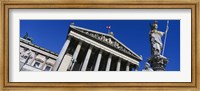 Austria, Vienna, Parliament Fine Art Print